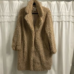 H&M teddy bear coat